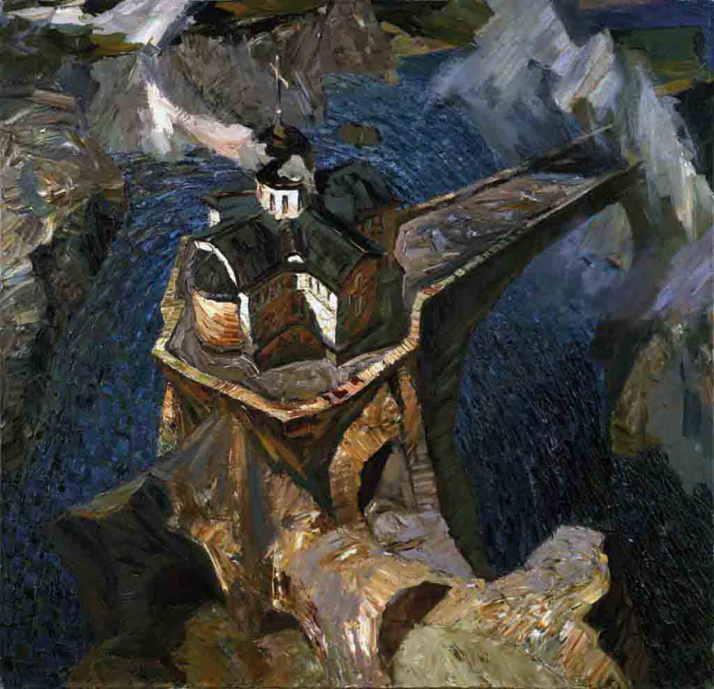  الصعود ، زيت على قماش ، 115 × 125 ، 1994 