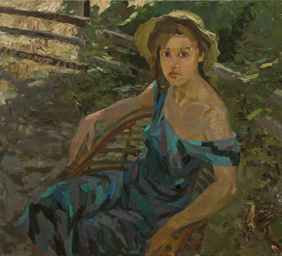  ايرينا ، زيت على قماش ،  100 × 110، 1995- 1996        