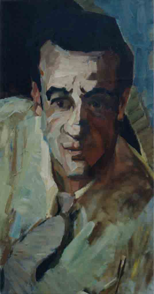  رادي الرشيت ، زيت على قماش ، 100 × 50 سم 1997 
