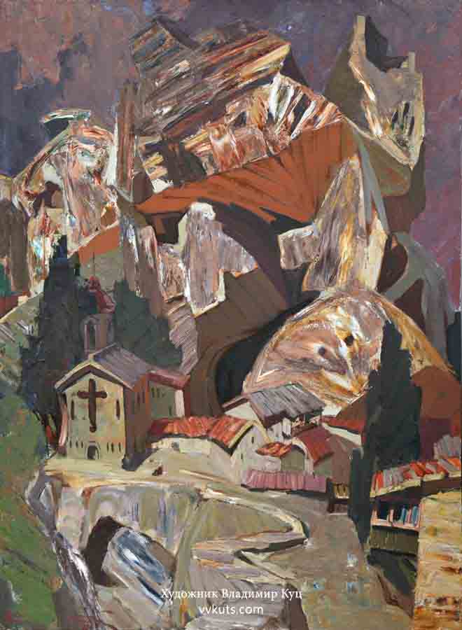  بين الصخور ، زيت على قماش ، 150 × 110 ، 2009  