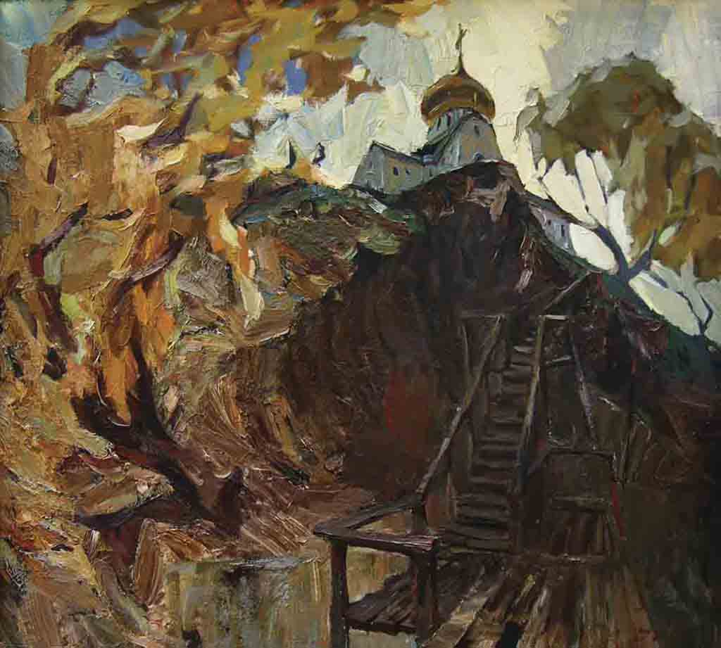  سوناتة الخريف ، زيت على قماش ،100 × 110، 1996           