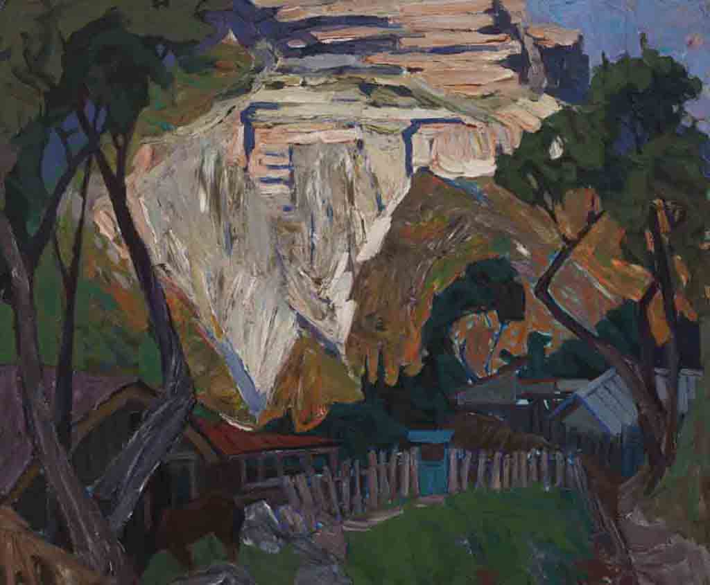  أمسية في وادي كوكوز، زيت على قماش ، 100 × 120 ، 2011  
